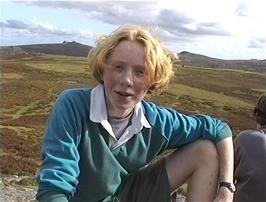 Ben Widger at Bell Tor